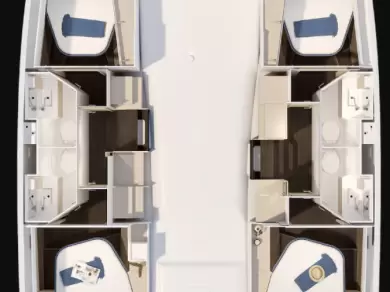 Fountaine Pajot Fountaine Pajot FP 41 Quatuor 4 mieten Lavrion