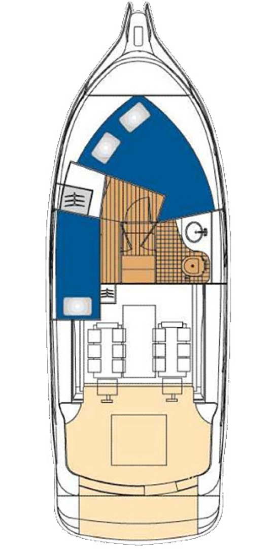 Motorboot mit oder ohne Skipper Sas Vektor mieten in Sukošan