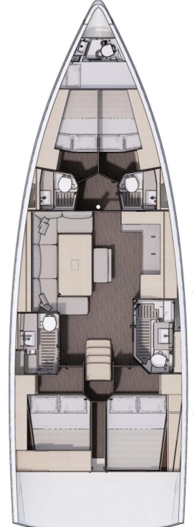 Ein Dufour Dufour 470 mieten in Göcek