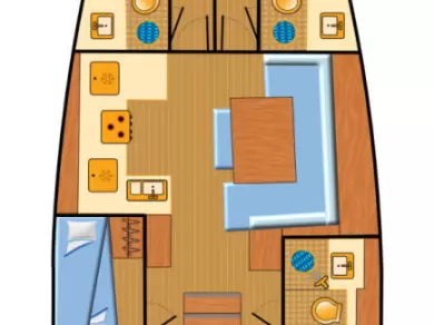 Boot mieten Split günstig Sun Odyssey 490