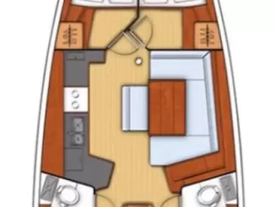 Bénéteau Oceanis 45 mieten Seget Donji