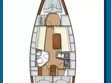 Ein Hanse Hanse 341 mieten in Anzio
