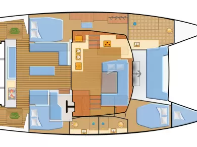 Ein Fountaine Pajot Elba 45 mieten in Rogoznica