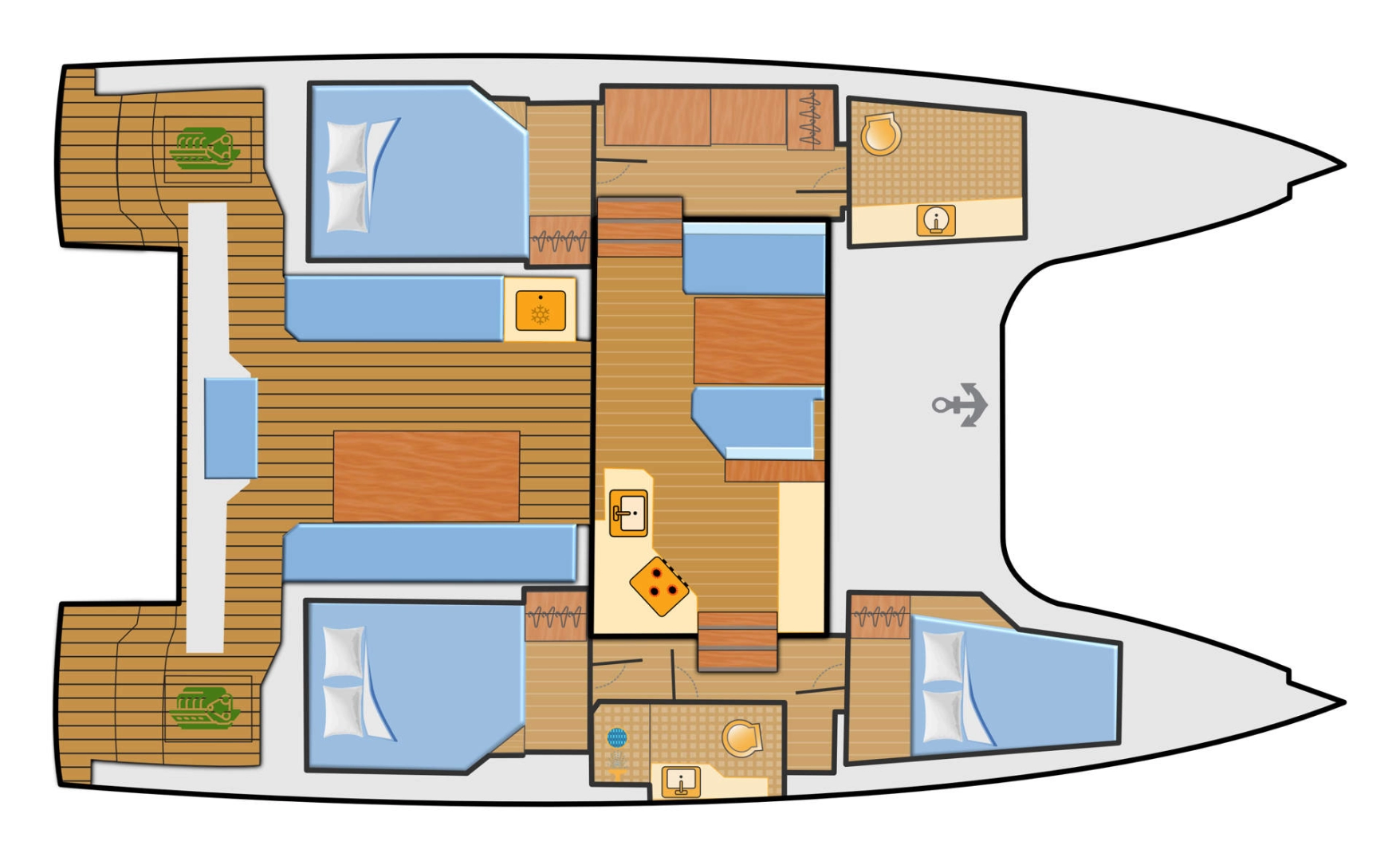 Katamaran mieten in Rogoznica - Nautitech Nautitech 40
