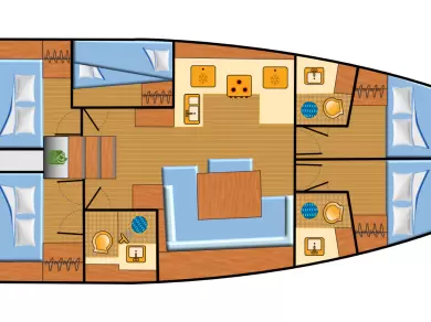 Boot mieten Biograd na Moru günstig Sun Odyssey 490