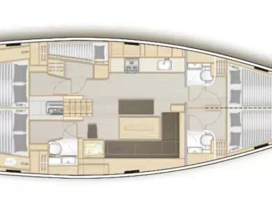 Bootsverleih Hanse Hanse 508 Lefkáda Samboat