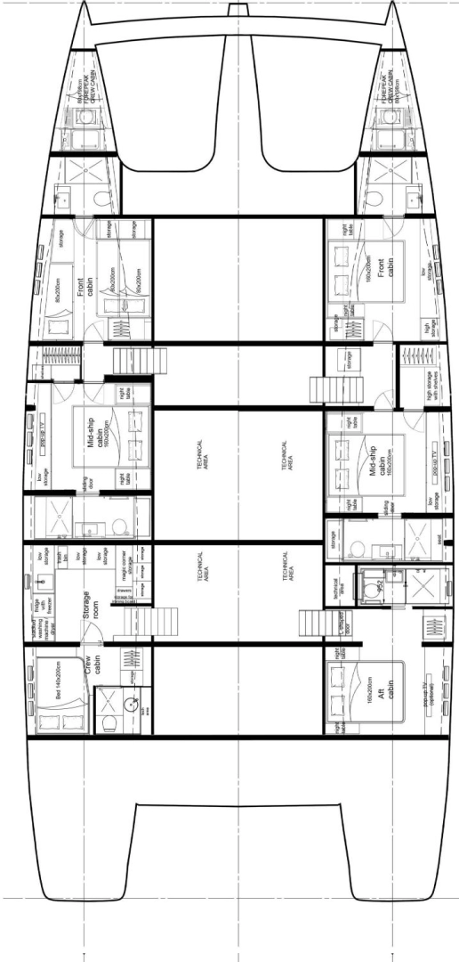 Ein Sunreef Sunreef 80 mieten in St. Martin