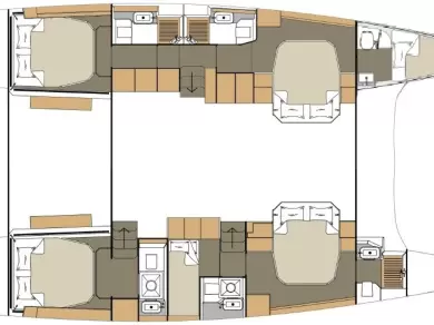 Dufour Dufour Catamarans 48 Sail mieten Primošten