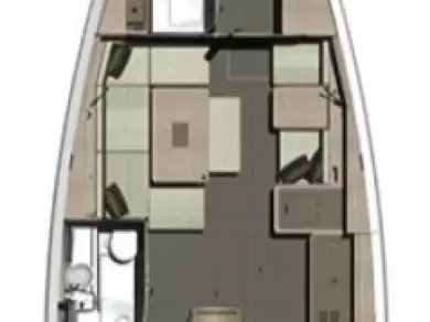 Ein Dufour Dufour 412 Grand Large mieten in Trogir