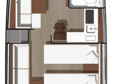 Ein Jeanneau Leader 40 mieten in Pula