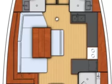 Boot mieten Split günstig Oceanis 48