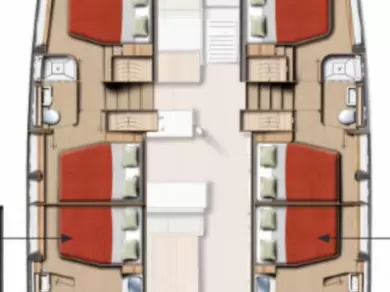 Bali Bali 5.2 - 6 + 2 cab. mieten Álimos