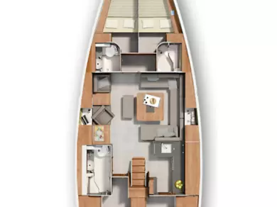 Hanse Hanse 455 mieten Seget Donji