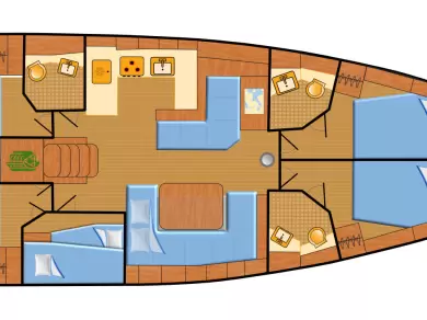 Segelboot mieten in Can Pastilla - Bénéteau Oceanis 51.1