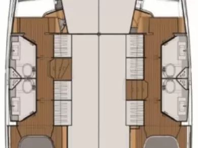 Vermietung Katamaran Fountaine Pajot mit Führerschein