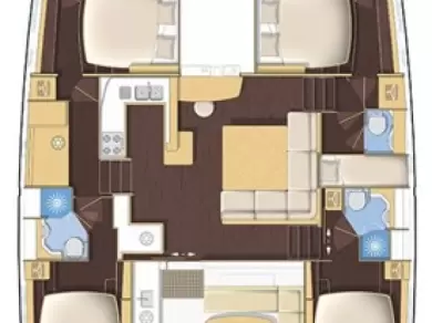 Vermietung Katamaran Lagoon mit Führerschein