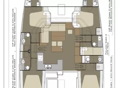 Boot mieten Pirovac günstig Dufour Catamarans 48 Sail