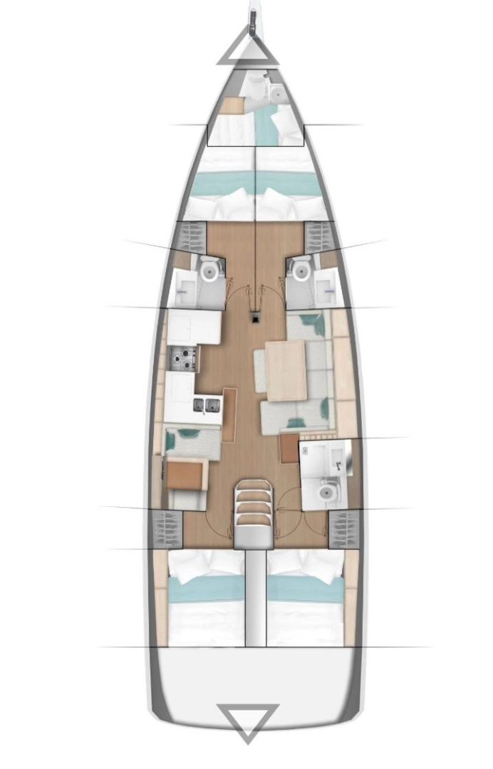 Bootsverleih Jeanneau Sun Odyssey 490 Trogir Samboat