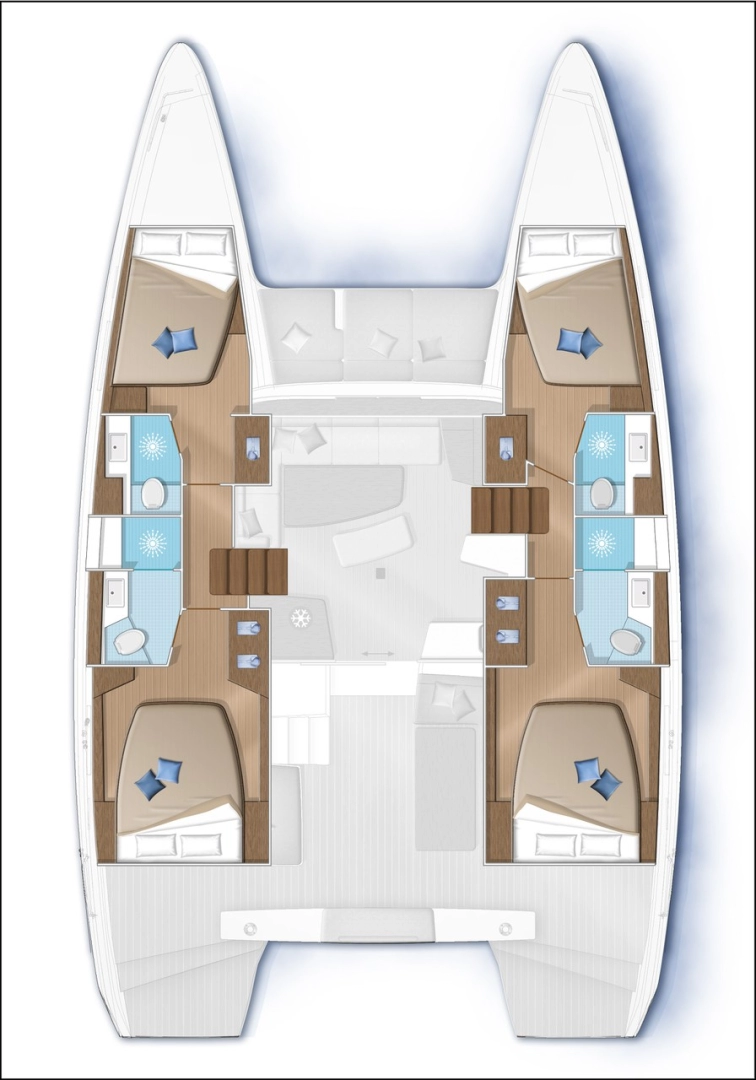 YachtCharter in Seget Donji - Lagoon Lagoon 42 auf SamBoat