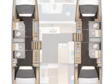 Lagoon Lagoon 43 mieten Seget Donji