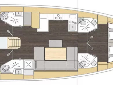Vermietung Segelboot Bavaria mit Führerschein