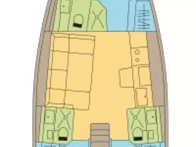 Boot mieten Lefkáda günstig Dufour 41