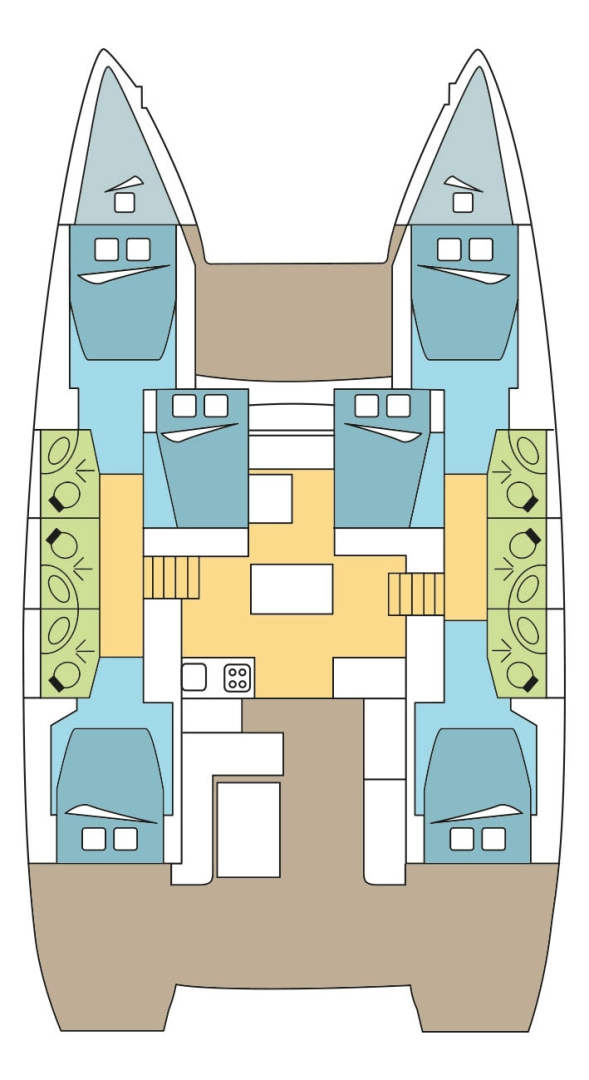 Katamaran mit oder ohne Skipper Lagoon mieten in Parham Town