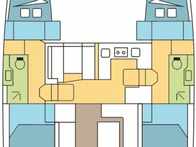 Katamaran mieten in Anse Marcel - Nautitech Nautitech 40