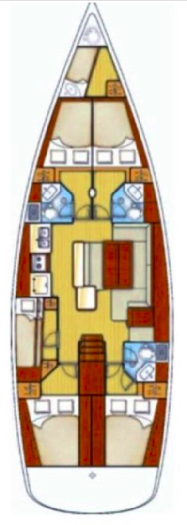 Ein Bénéteau Oceanis 50 Family mieten in Deme of Volos