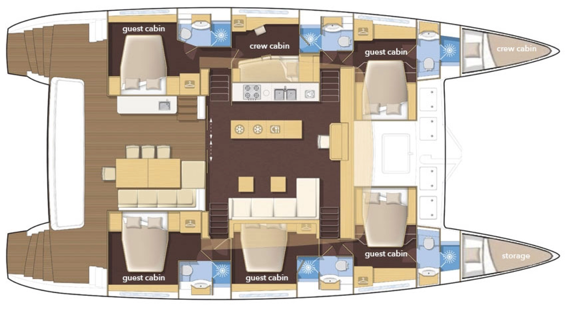 Katamaran mit oder ohne Skipper Lagoon mieten in Split