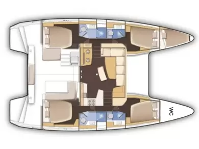 Vermietung Katamaran Lagoon mit Führerschein