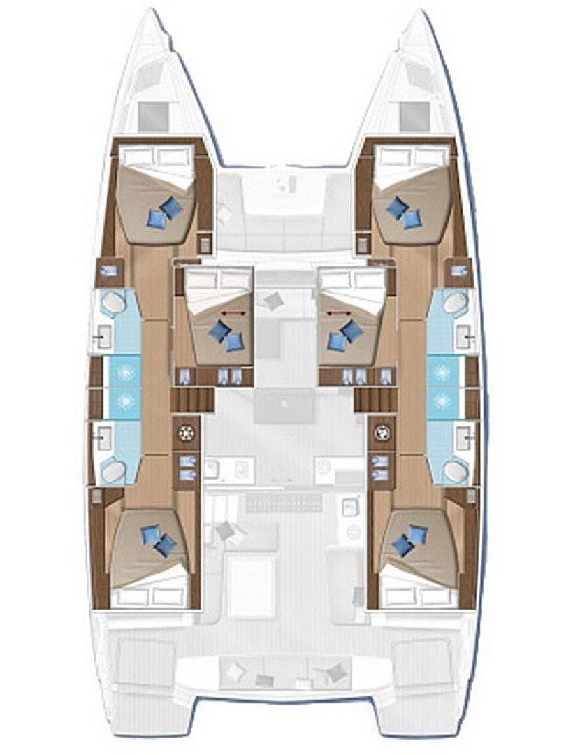 Ein Lagoon Lagoon 50 mieten in Álimos