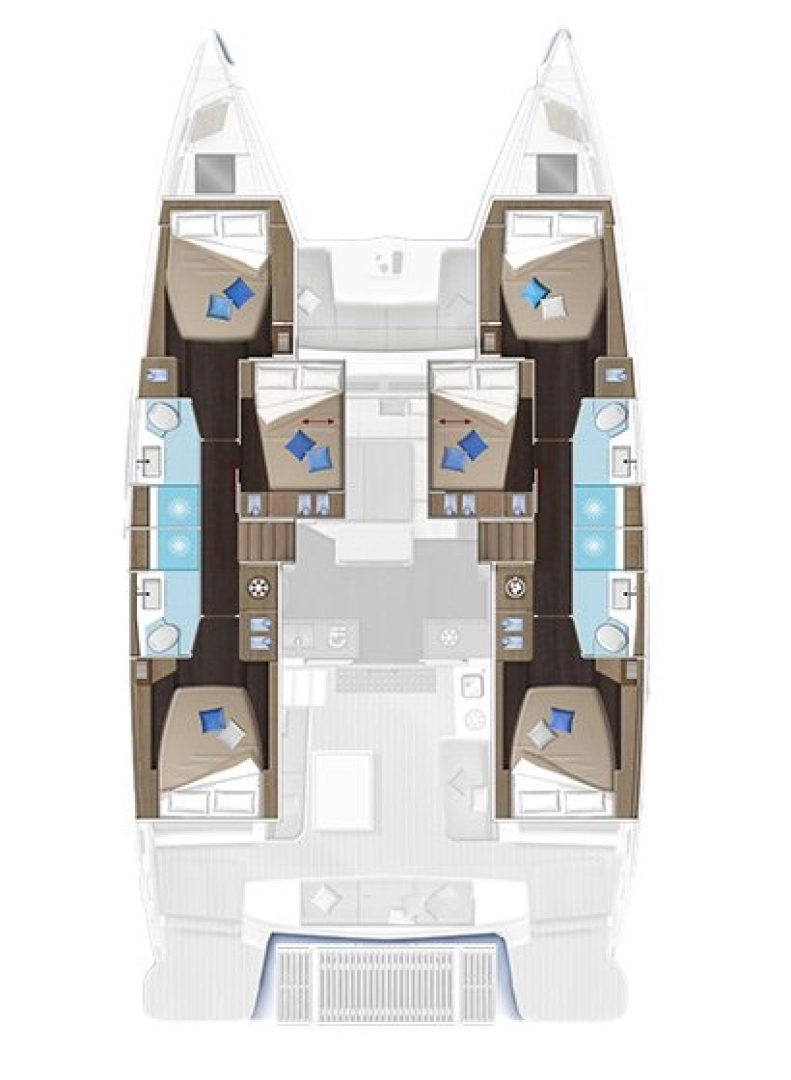 Bootsverleih Lagoon Lagoon 51 Álimos Samboat