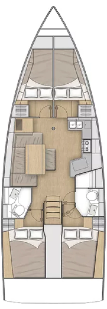 Boot mieten Paros (Insel) günstig Oceanis 40.1