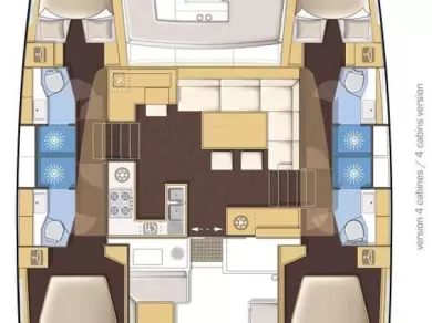 Vermietung Katamaran Lagoon mit Führerschein