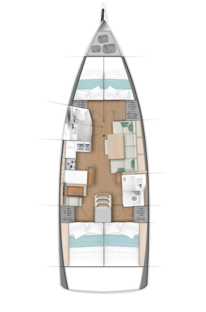 Ein Jeanneau Sun Odyssey 440 mieten in Kaş
