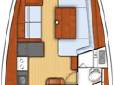 Boot mieten Gouviá günstig Oceanis 41