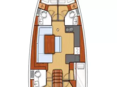 Boot mieten Kalkara günstig Oceanis 48