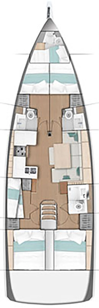 Ein Jeanneau Sun Odyssey 490 mieten in Portisco