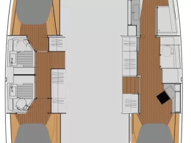 Vermietung Katamaran Fountaine Pajot mit Führerschein