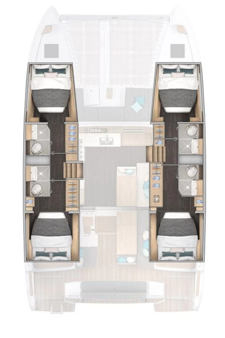 Katamaran mieten in Ao Po - Lagoon Lagoon 43