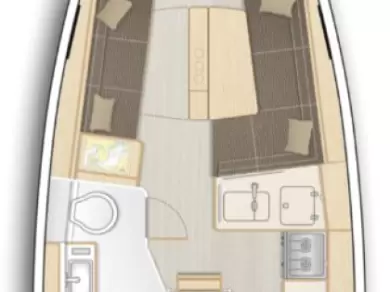 Segelboot mieten in Marseille - Hanse Hanse 348