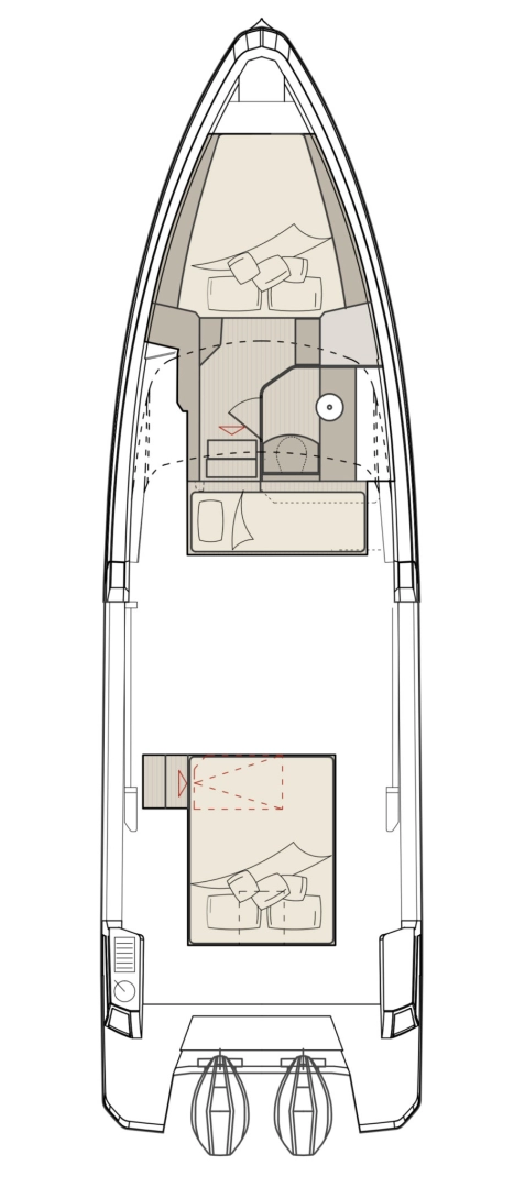 Bootsverleih Saxdor Saxdor 400 GTO Sukošan Samboat