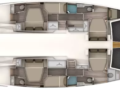 YachtCharter in Fethiye - Aventura Aventura 45 auf SamBoat