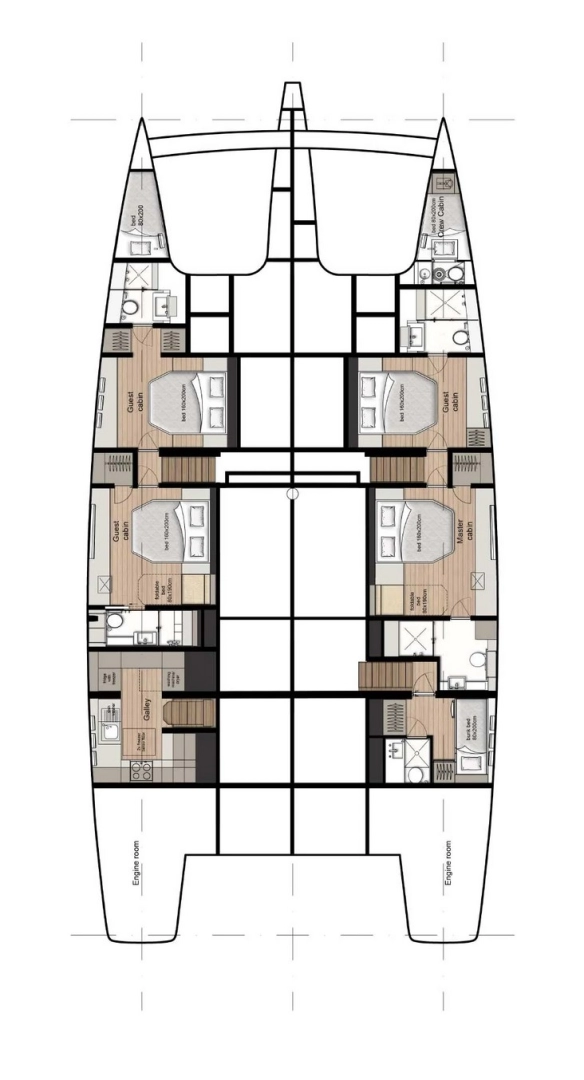 Katamaran mieten in Álimos - Sunreef Sunreef 70