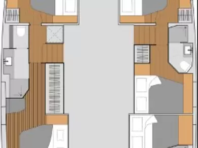 Bootsverleih Fountaine Pajot Aura 51 Saint-Raphaël Samboat