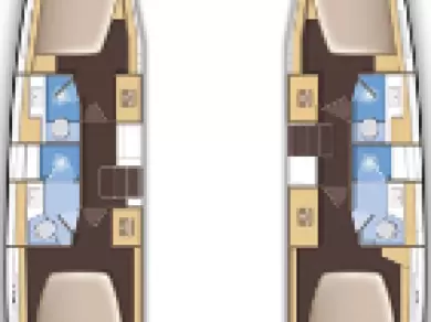 Boot mieten Saint-Raphaël günstig Lagoon 42