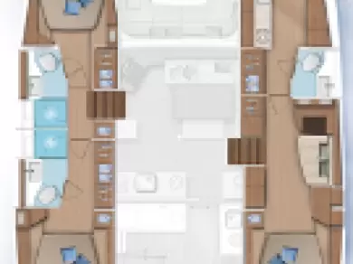 Vermietung Katamaran Lagoon mit Führerschein