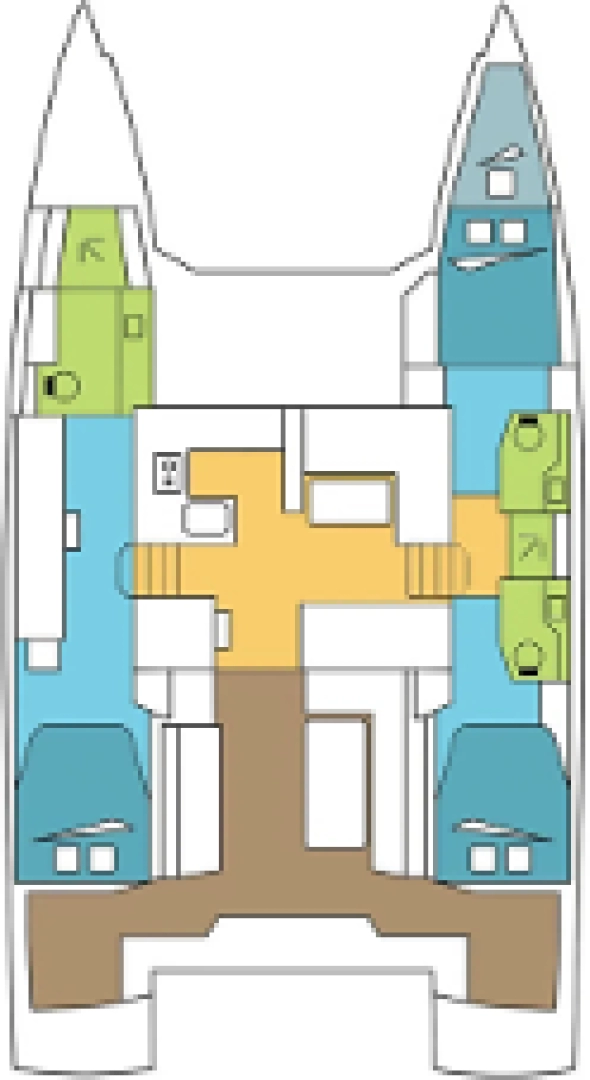 Ein Bavaria Nautitech 47 Power mieten in Saint-Raphaël