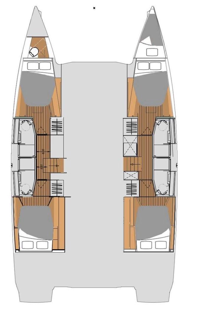 Katamaran mieten in Le Marin - Fountaine Pajot Elba 45